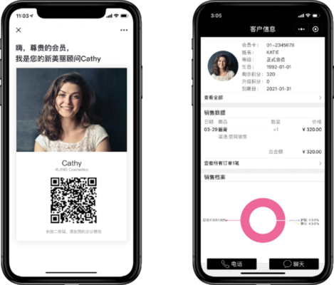美妆零售品牌构建的社交销售模式